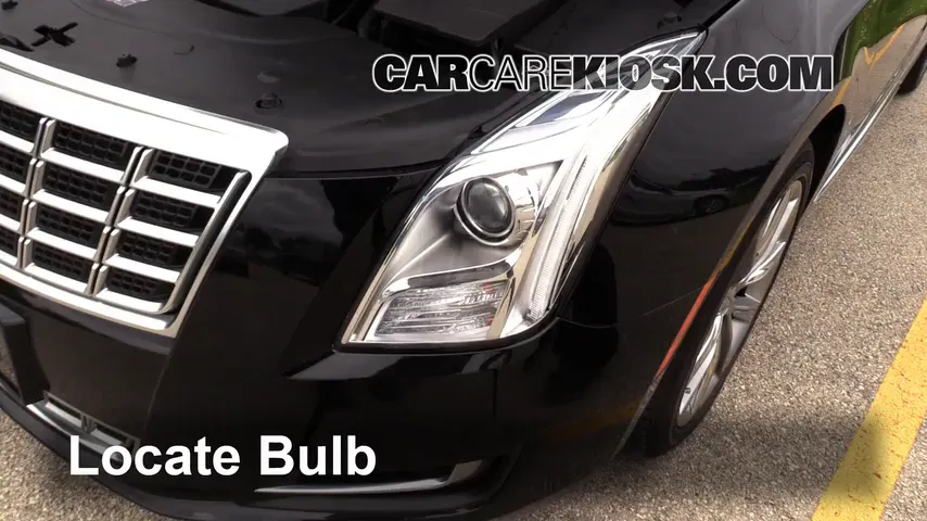 2013 Cadillac XTS 3.6L V6 Lights Turn Signal - Front (replace bulb)